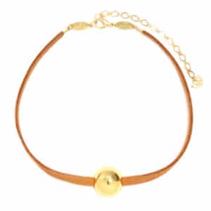 Choker Camurça Esfera