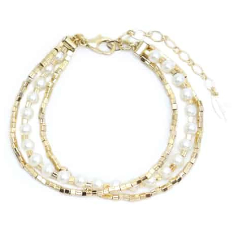 Pulseira Livia Trio Pérolas