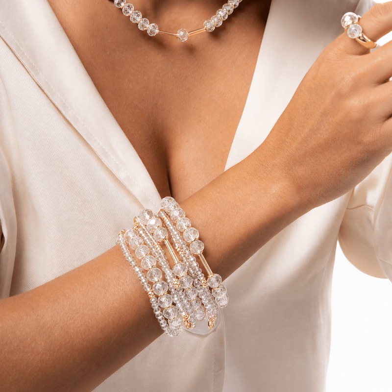 Pulseira Marise Cristais Elo - Imagem 2