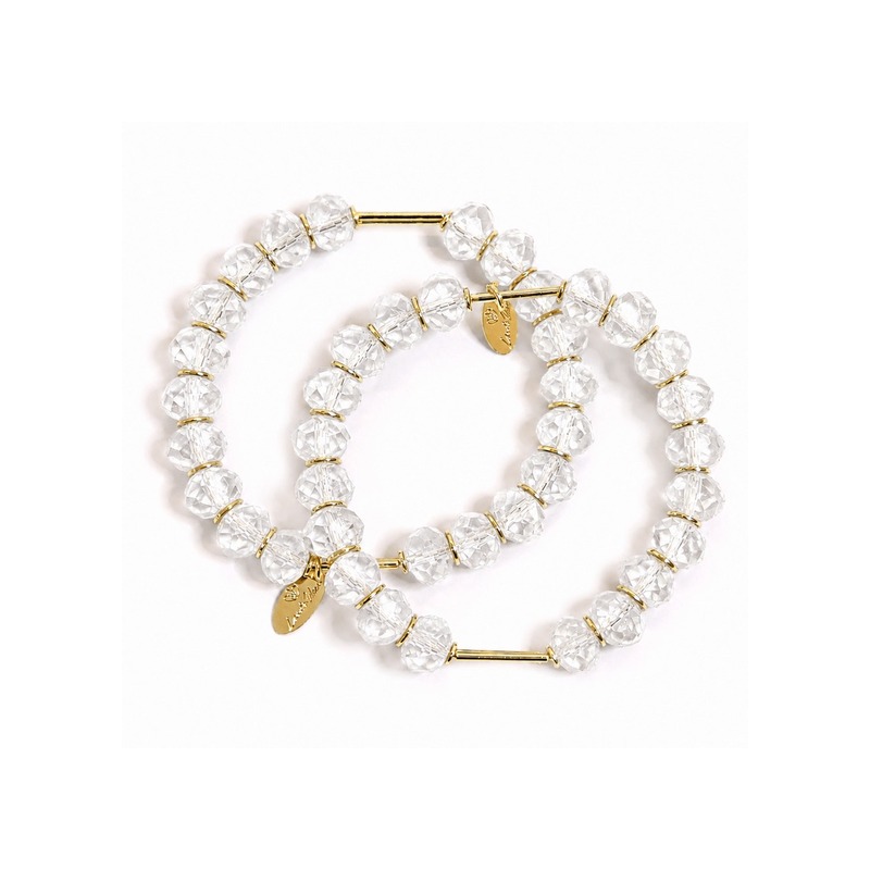 Pulseiras Marise Cristais Elo Kit c/ 2